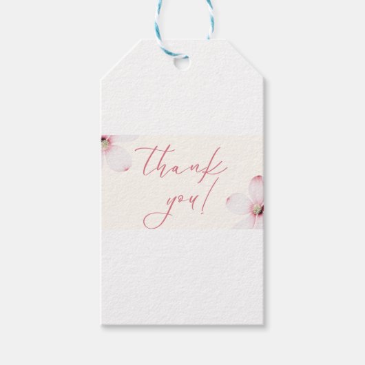 Dankbares Herz:Danke für Ihre Liebe und Unterstütz Geschenkanhänger (Vorderseite)