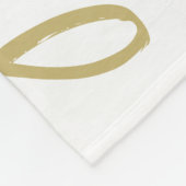 dankbares Herz Fleecedecke (Ecke)