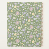 Dankbares Herz Freudvolles Leben Personalisierter  Planer (Rückseite)