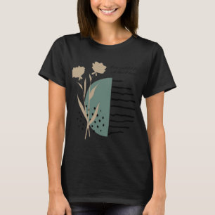 Dankbares Herz Fülle innen einfach dankbar Bl T-Shirt