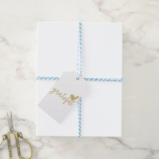 dankbares Herz Geschenkanhänger (Mit Garn)