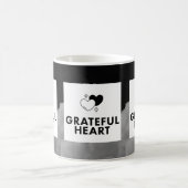 Dankbares Herz. Kaffeetasse. Kaffeetasse (Mittel)