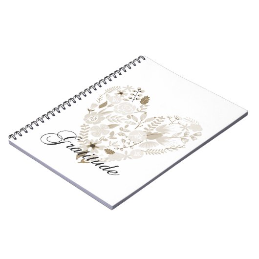 Dankbares Herz Notizblock (Linke Seite)