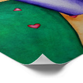 Dankbares Herz Poster (Ecke)