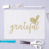 dankbares Herz Seidenpapier (Handwerk)