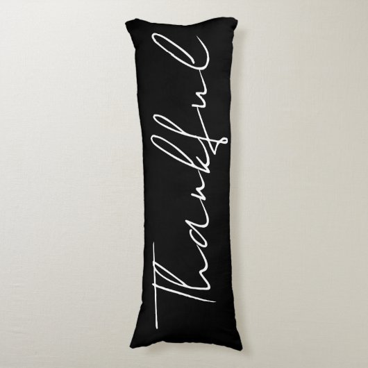 Dankbares Kissen (Vorderseite Vertikal)