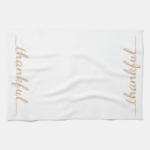 Dankbares Küchentuch des Erntedanks (Horizontal)