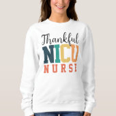 Dankbares NICU Nurse Sweatshirt, Geschenk der Herb Sweatshirt (Vorderseite)