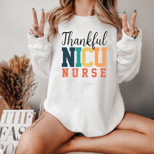 Dankbares NICU Nurse Sweatshirt, Geschenk der Herb Sweatshirt