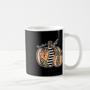 Dankbares Pumpkin Happy Thanksgiving Day Kaffeetasse