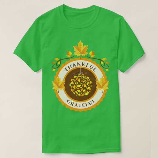 Dankbares Siegel T-Shirt (Design vorne)