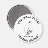 Dankbares Tread Magnet (Vorderseite/Rückseite)