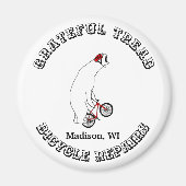 Dankbares Tread Magnet (Vorne)