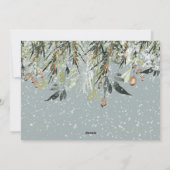 Dankbares und gesegnetes Foto Weihnachten (Rückseite)