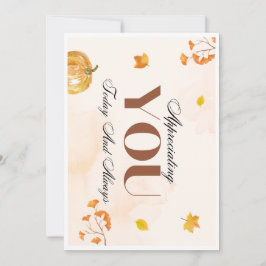 Dankbares Weiden: Eine Dankeschön-Karte für die Tü Einladung