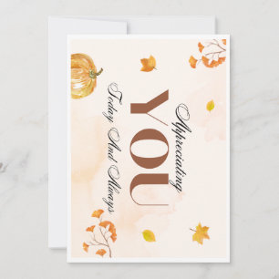 Dankbares Weiden: Eine Dankeschön-Karte für die Tü Einladung