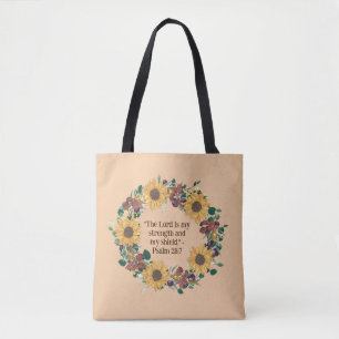 Dankbares Zitat vom Herbst Inspiriert Blumenstrauß Tasche