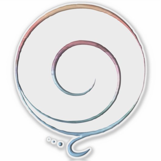 Dankbarkeit 1 aufkleber (Vorderseite)