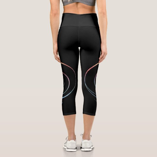 Dankbarkeit 1 capri leggings (Rückseite)