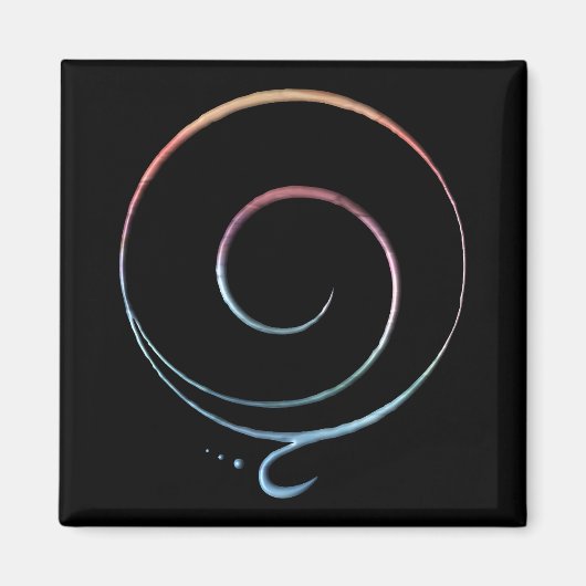 Dankbarkeit 1 magnet (Vorne)