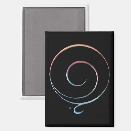 Dankbarkeit 1 magnet (Vorderseite/Rückseite)