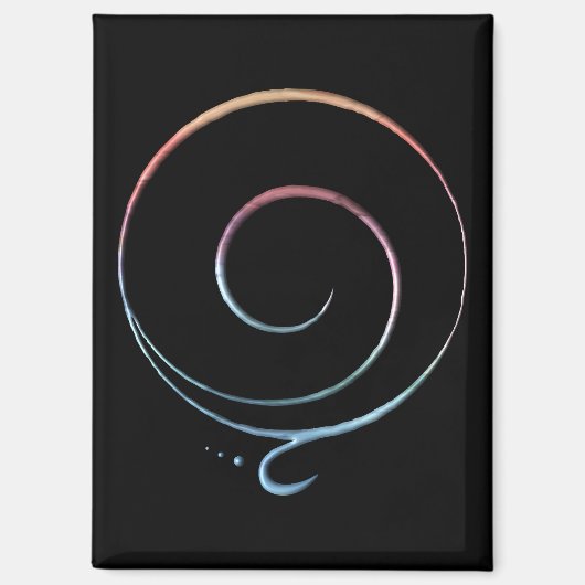 Dankbarkeit 1 magnet (Vorderseite)