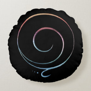 Dankbarkeit 1 rundes kissen