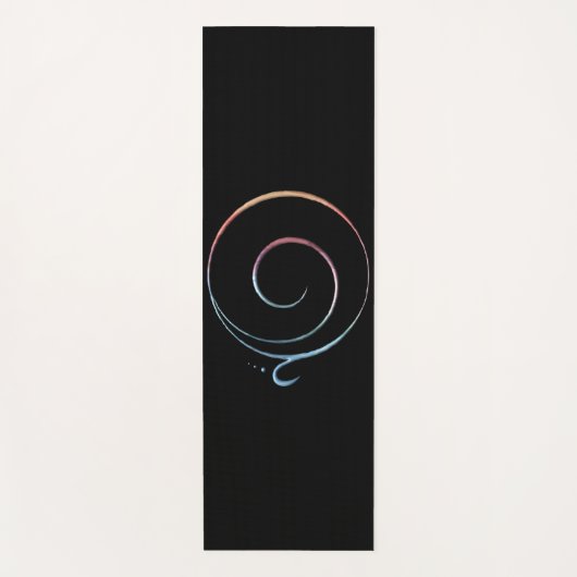 Dankbarkeit 1 yogamatte (Vorderseite)