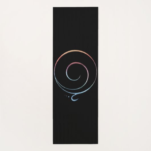 Dankbarkeit 1 yogamatte (Rückseite)