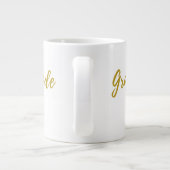 Dankbarkeit 20 oz Jumbo Tasse (Rückseite)