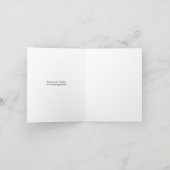 Dankbarkeit an arabische Kalligraphie ش ك ر Dankeskarte (Innenseite)