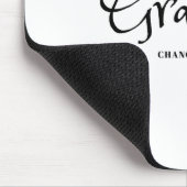 Dankbarkeit ändert Höhe Erntedank Fall Saison Mousepad (Ecke)