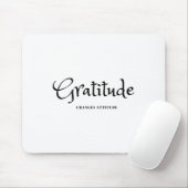 Dankbarkeit ändert Höhe Erntedank Fall Saison Mousepad (Mit Mouse)