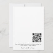 *~ Dankbarkeit AP99 DANKE DANKE Karte (Rückseite)