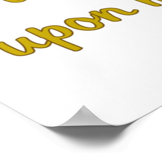 Dankbarkeit Attitude Poster (Ecke)