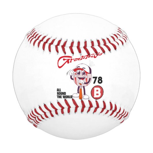 Dankbarkeit Baseball (Vorderseite)