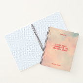 Dankbarkeit Benutzerdefinierte Manifestation Notizblock (Innenseite)