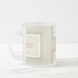 Dankbarkeit bleibt™: Liebe & Präsenz | Reflektiere Mattglastasse