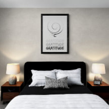 Dankbarkeit Canvas Print