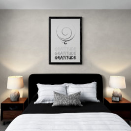 Dankbarkeit Canvas Print Leinwanddruck