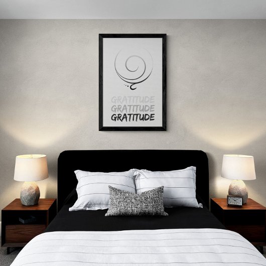 Dankbarkeit Canvas Print Leinwanddruck