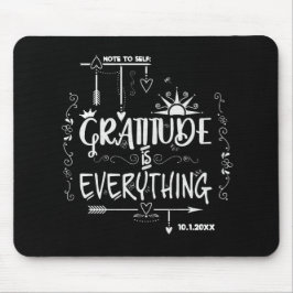 Dankbarkeit Chalkboard 🖱 Mousepad