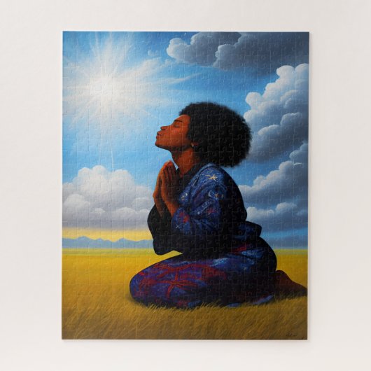 Dankbarkeit Christlich Art Puzzle (Vertikal)