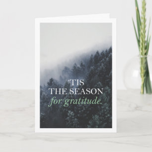 Dankbarkeit Company Holiday Card Einladung