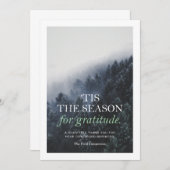 Dankbarkeit Company Holiday Card Einladung (Vorne/Hinten)