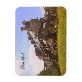 Dankbarkeit Dampfzug Magnet (Vertikal)