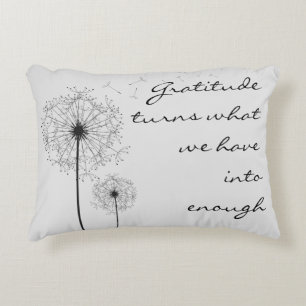 Dankbarkeit Dandelion Pillow Dekokissen