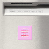 Dankbarkeit, Dankbarkeit, Danksagung, Rosa, Urlaub Magnet (In Situ (Geschirrspüler))