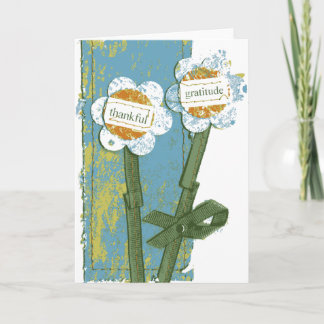 Dankbarkeit Dankeskarte