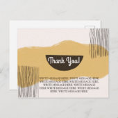 Dankbarkeit Einfach Dankeschön Karte Custom Messag (Vorne/Hinten)